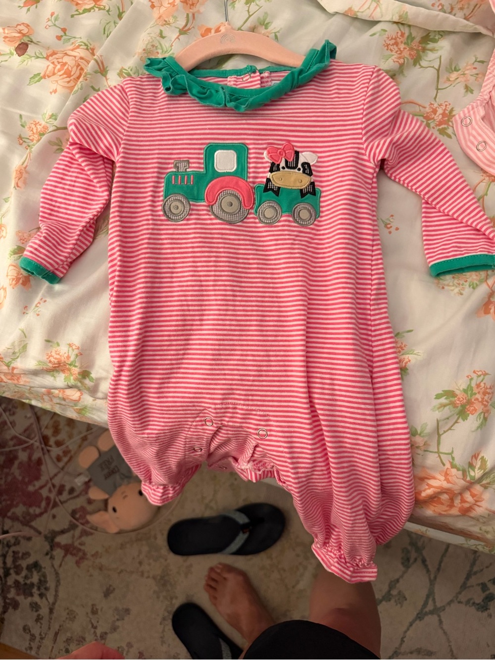 Trotter Street Kids Farm Romper